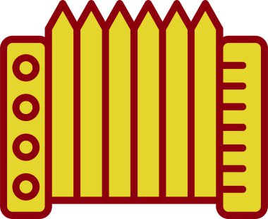 Kırmızı ve beyaz arkaplanın vektör çizimi