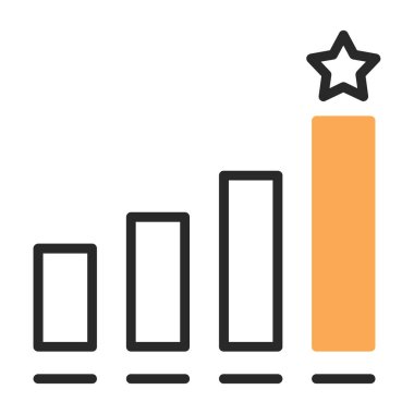 Çizgi biçimi ile grafik simgesi