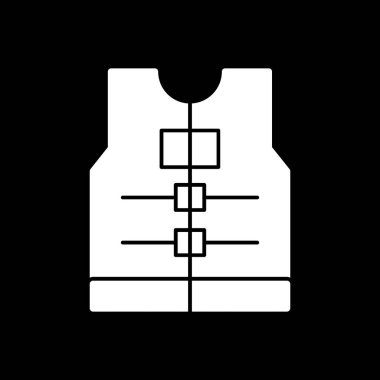 yelek simgesi, vektör biçimi