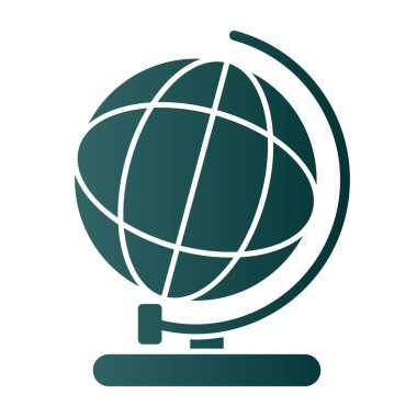  dünya web simgesi, vektör illüstrasyonu