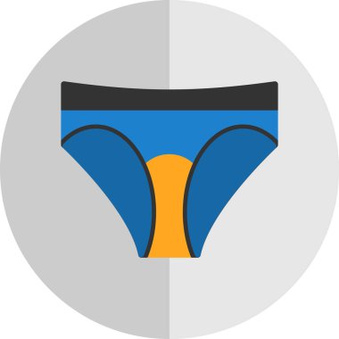 Düz vektör iç çamaşırı tasarımı