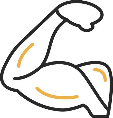 tavuk yemeği simgesi ana hatlarıyla