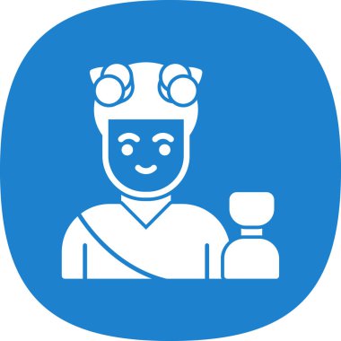 İnsan simgesinin vektör illüstrasyonu