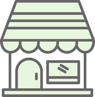 depolama simgesi, basit vektör illüstrasyon tasarımı