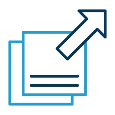 dosya dizin simgesi. Web için dizin vektör simgelerinin özet çizimi