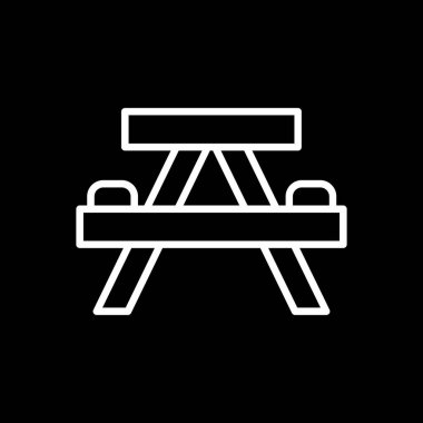 tablo simgesi vektör illüstrasyonu