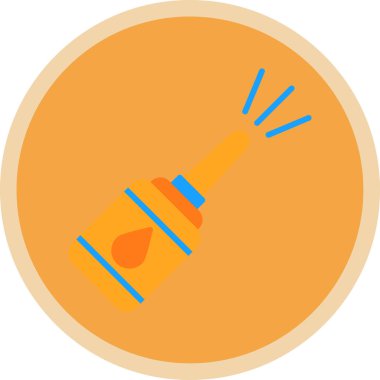 Burun spreyi ikonu. vektör illüstrasyonu                       