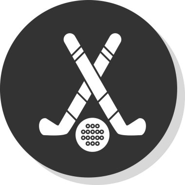 vector illustration of hockey icon