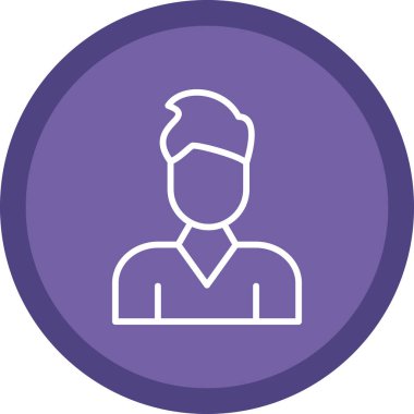 Avatar Adam. Web simgesi