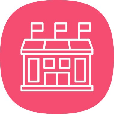 Ev. Web simgesi basit tasarım