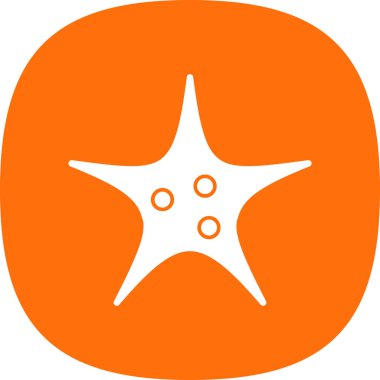 Denizyıldızının vektör simgesi