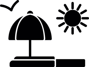 Güneşin vektör çizimi