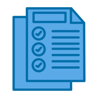 Dosya simgesi. Düz tasarım.