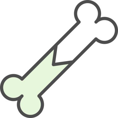 vektör kemik simgesi çizimi 