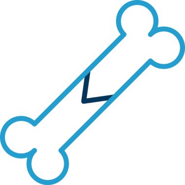 vektör kemik simgesi çizimi 