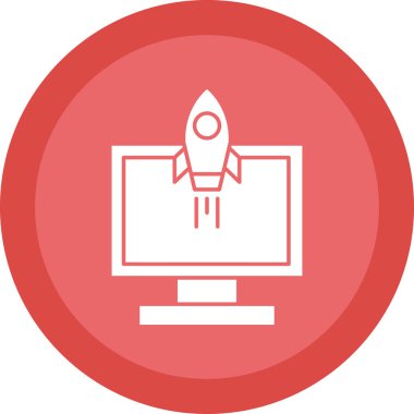 seo modern simgesinin vektör illüstrasyonu