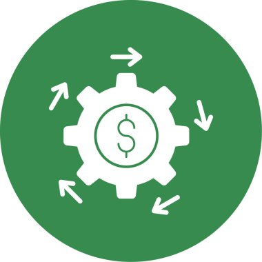 Web ve mobil uygulama tasarımınız için para simgesi, dolar logosu konsepti 