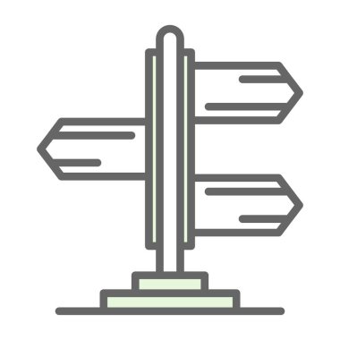 Yol tabelası. Basit tasarım