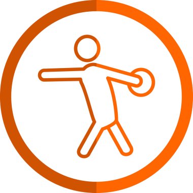 İnsan simgesinin vektör illüstrasyonu