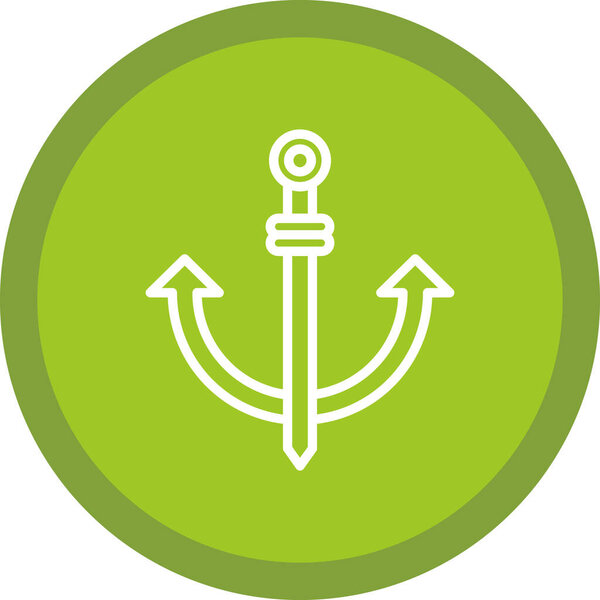 anchor. web icon simple illustration 