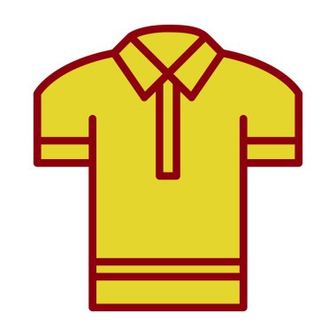 sarı ve kırmızı gömlek