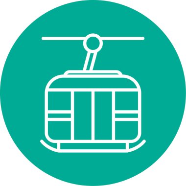 Modern simgenin vektör illüstrasyonu