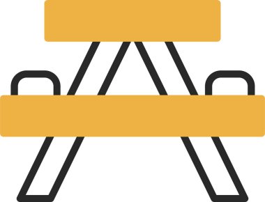 İnşaat merdiven vektör simgesi