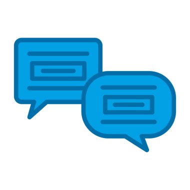 kabarcık sohbet tartışması izole edilmiş ikon vektör illüstrasyon tasarımı