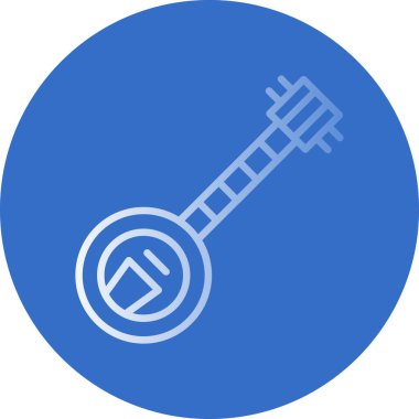 Tek bir simgenin vektör illüstrasyonu