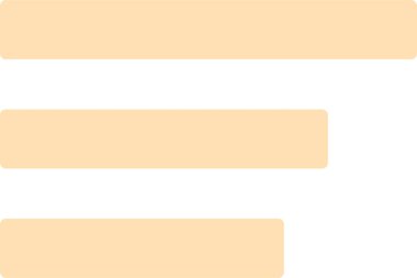 menü düz simgesi, vektör illüstrasyonu