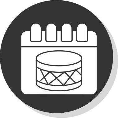 Modern simgenin vektör illüstrasyonu