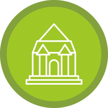 Yapı simgesinin vektör illüstrasyonu