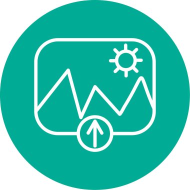 seo modern simgesinin vektör illüstrasyonu