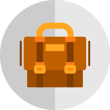  Evrak Çantası'nı web simge vektör çizim 