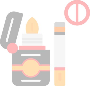 Hiç Sigara İçilmez işareti, vektör çizim 