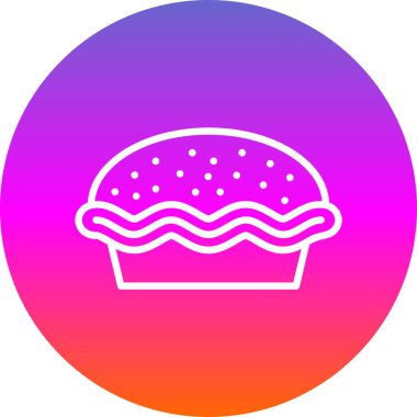 pasta simge vektör çizim  