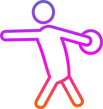 Spor takım elbiseli ve tişörtlü bir adamın vektör çizimi