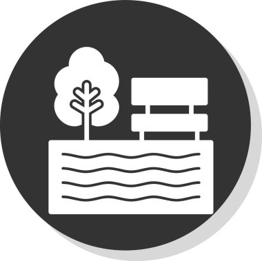 Vektör Ağacı Simgesi illüstrasyonu