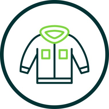 Suit simgesinin vektör çizimi