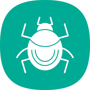 böcek simge vektör çizim