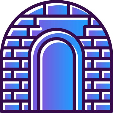 pencere simgesi, vektör illüstrasyonu