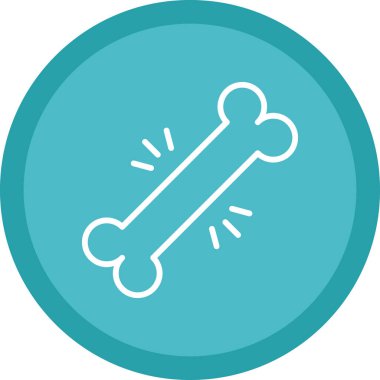 vektör kemik simgesi çizimi 