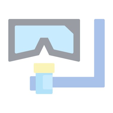 Gözlük. Web simgesi basit illüstrasyon