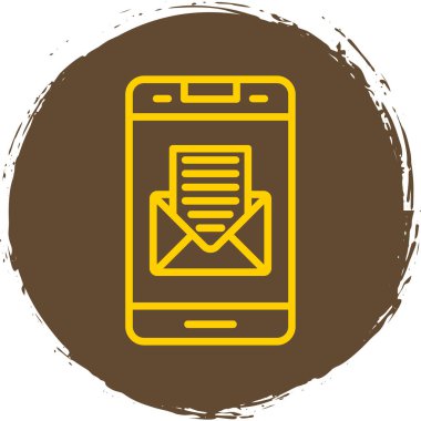 posta simgesi, vektör illüstrasyonu