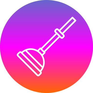 Çekiç simgesi, vektör çizimi