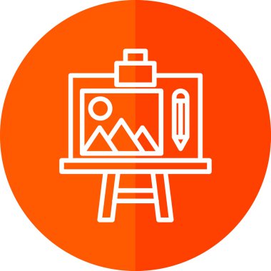 resim ikonu vektör illüstrasyonu