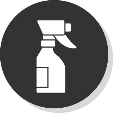 Sprey şişe vektör çizimi