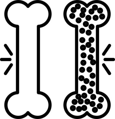 nokta vektör simgesi daire içinde