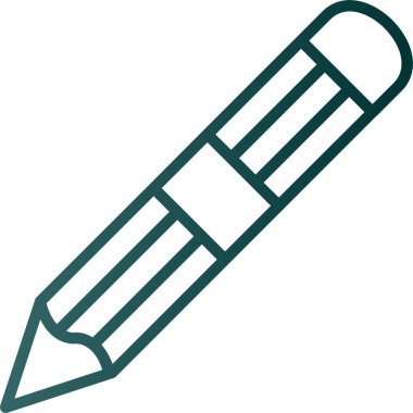 kalem simgesi vektör illüstrasyonu