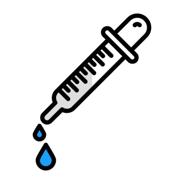 Bırakma simgesi tasarım vektör şablonu